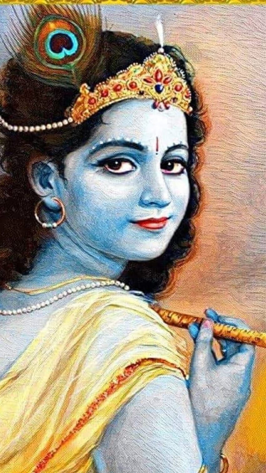 Krishna , madhav kishore bhakti, madhav, kishore, bhakti HD phone wallpaper