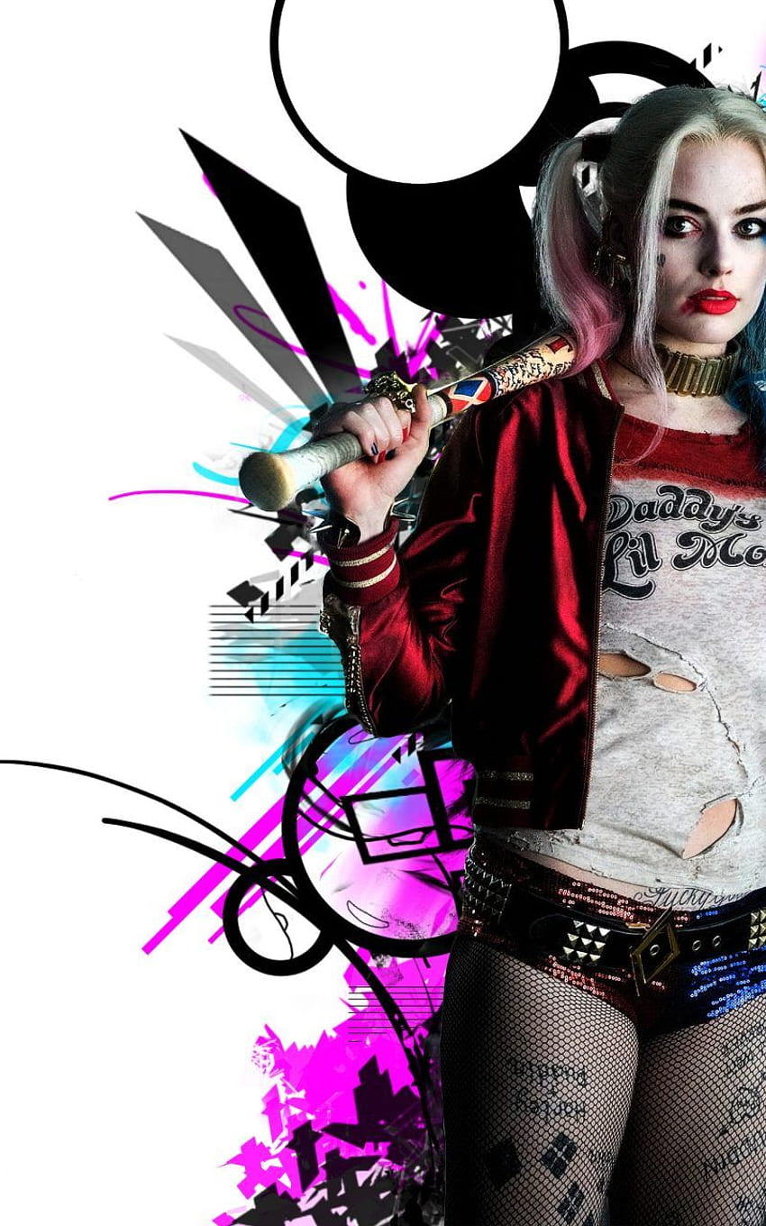 Harley Quinn, Escuadrón Suicida fondo de pantalla del teléfono
