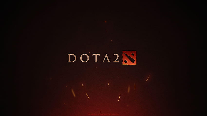 Dota 2 Logo, Dota2 Logo HD wallpaper