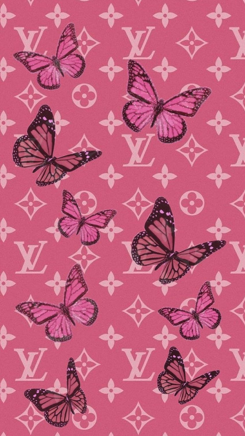 Butterfly lv❤ in 2020. Butterfly iphone, Pink iphone, Butterfly , Y Heart HD phone wallpaper