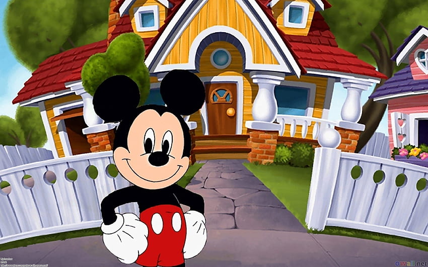 - Micky Maus Haus - & Hintergrund , Micky Maus Haus HD-Hintergrundbild