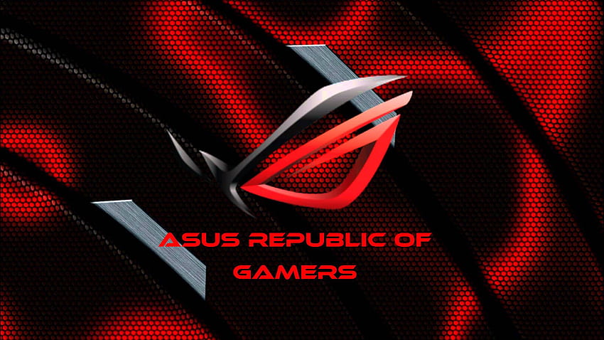 Logotipo Asus Rog /. Jogos, Republic of Gamers papel de parede HD