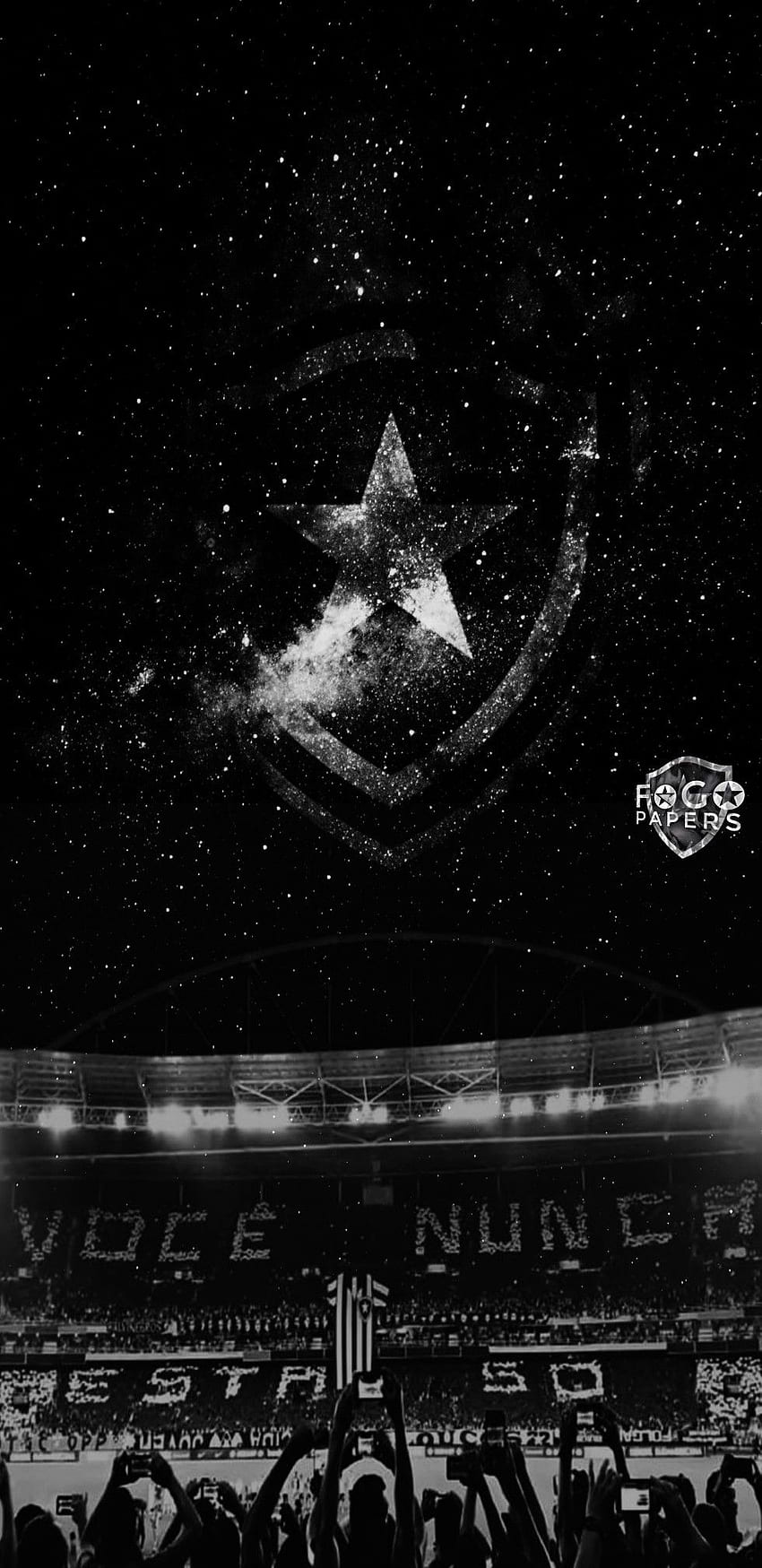 Botafogo Você Nunca Está Só. Botafogo, Botafogo futebol clube, Botafogo fr fondo de pantalla del teléfono