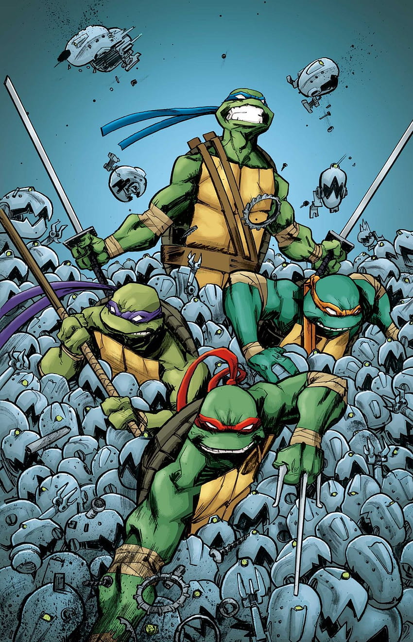 Teenage Mutant Ninja Turtles Comic Book - Android, iPhone HD phone wallpaper