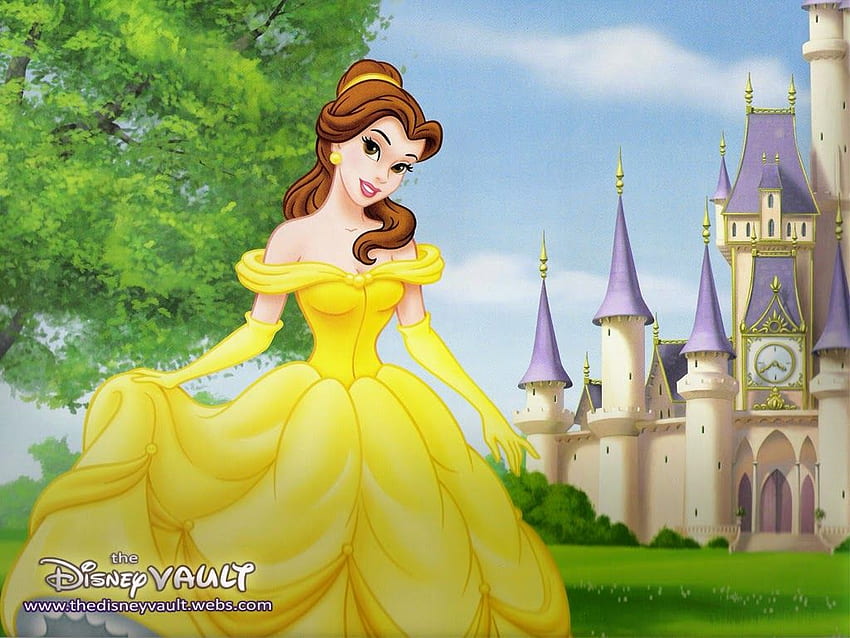 Disney-Prinzessin Belle HD-Hintergrundbild