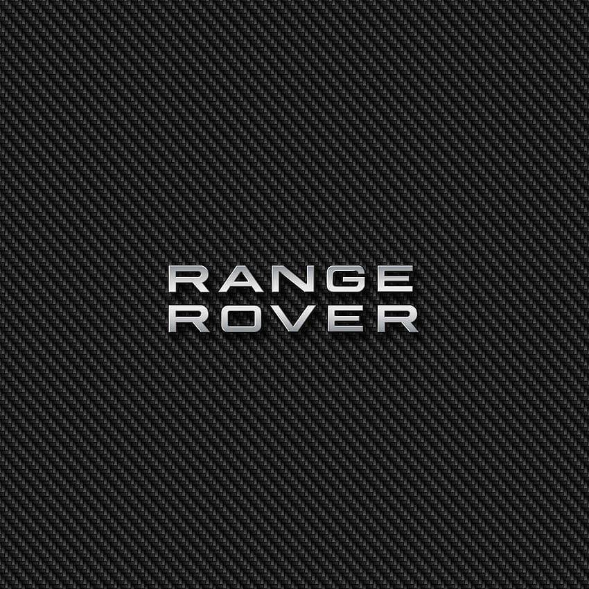 Range Rover Carbon, Land Rover Logo HD phone wallpaper