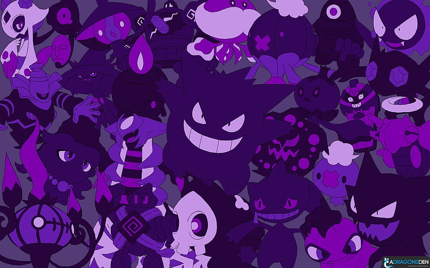 Every Ghost Pokemon !, Shadow Pokemon HD wallpaper