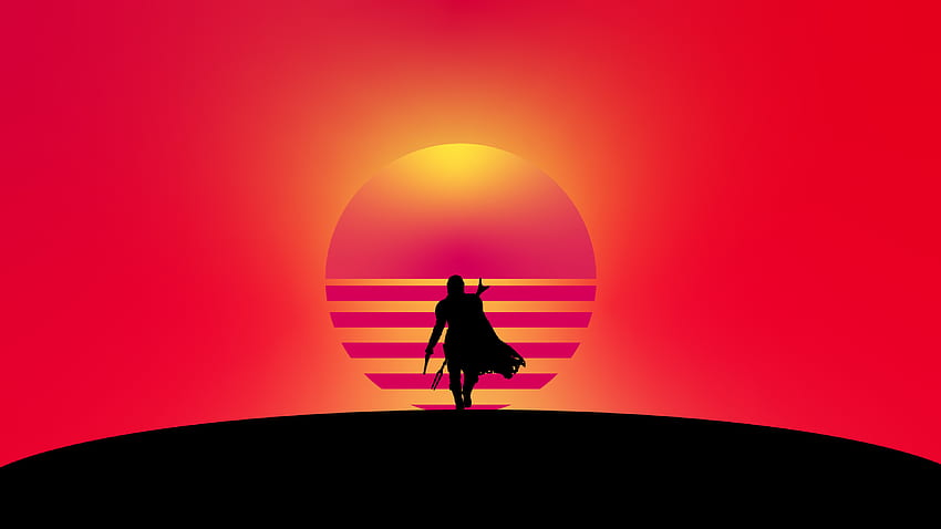 The Mandalorian Minimal , Tv Shows, , , Background, and, Indian Minimalist HD wallpaper