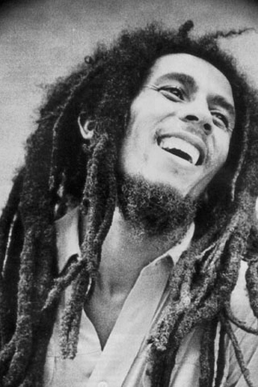 Disparo a la cabeza de Bob Marley Bw Android. Bob marley, Bob, Bob Marley Blanco y Negro fondo de pantalla del teléfono