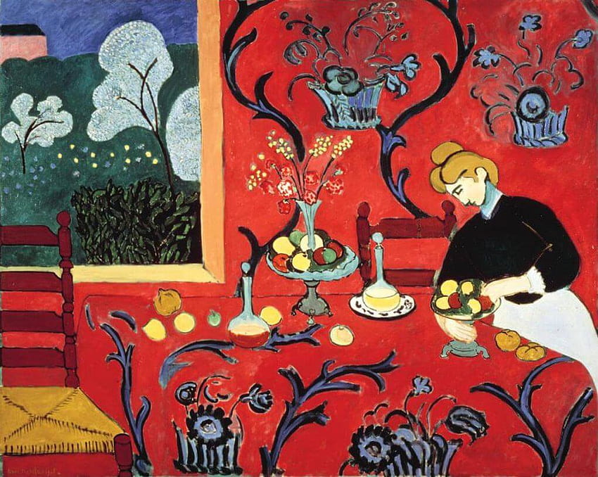 The Dessert: Harmony in Red, 1908, Fauvism HD wallpaper