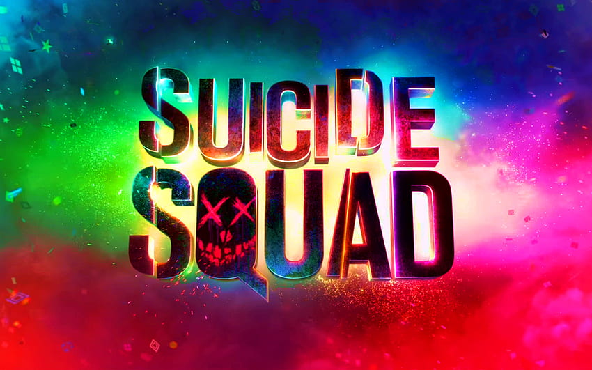 Logo drużyny samobójców - drużyna samobójców, drużyna samobójców Tapeta HD