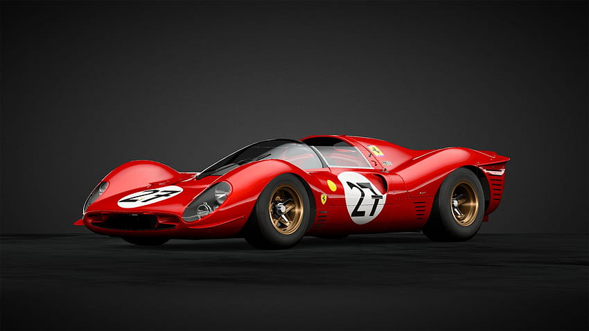 P3 Le Mans 1966 - CFP93'ten Araba Görünümü. Toplum. Gran Turismo Sport, Ferrari 330 P3 HD duvar kağıdı