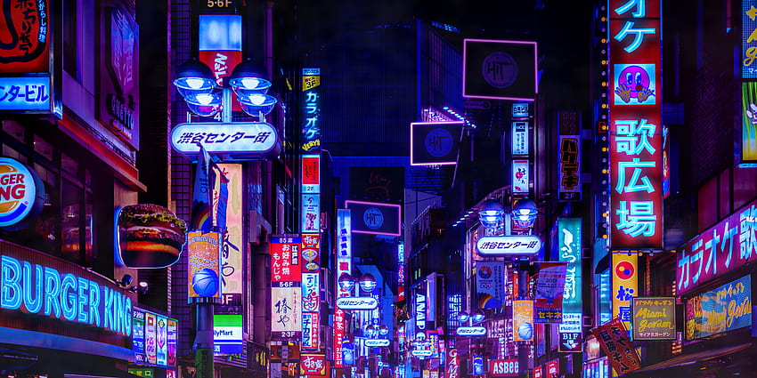 Neon Lights City PC-Hintergrund (Seite 1), Neon Urban HD-Hintergrundbild