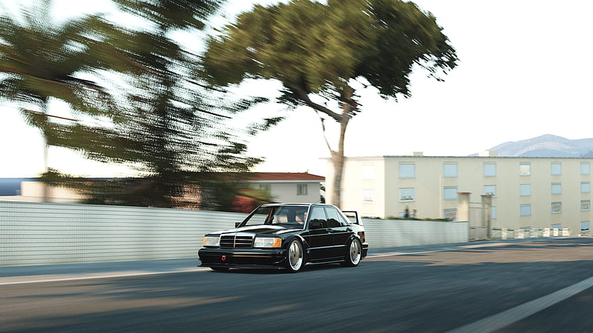 Forza makes for some great ! Mercedes 190 evo 2!, Mercedes Benz W201 HD wallpaper