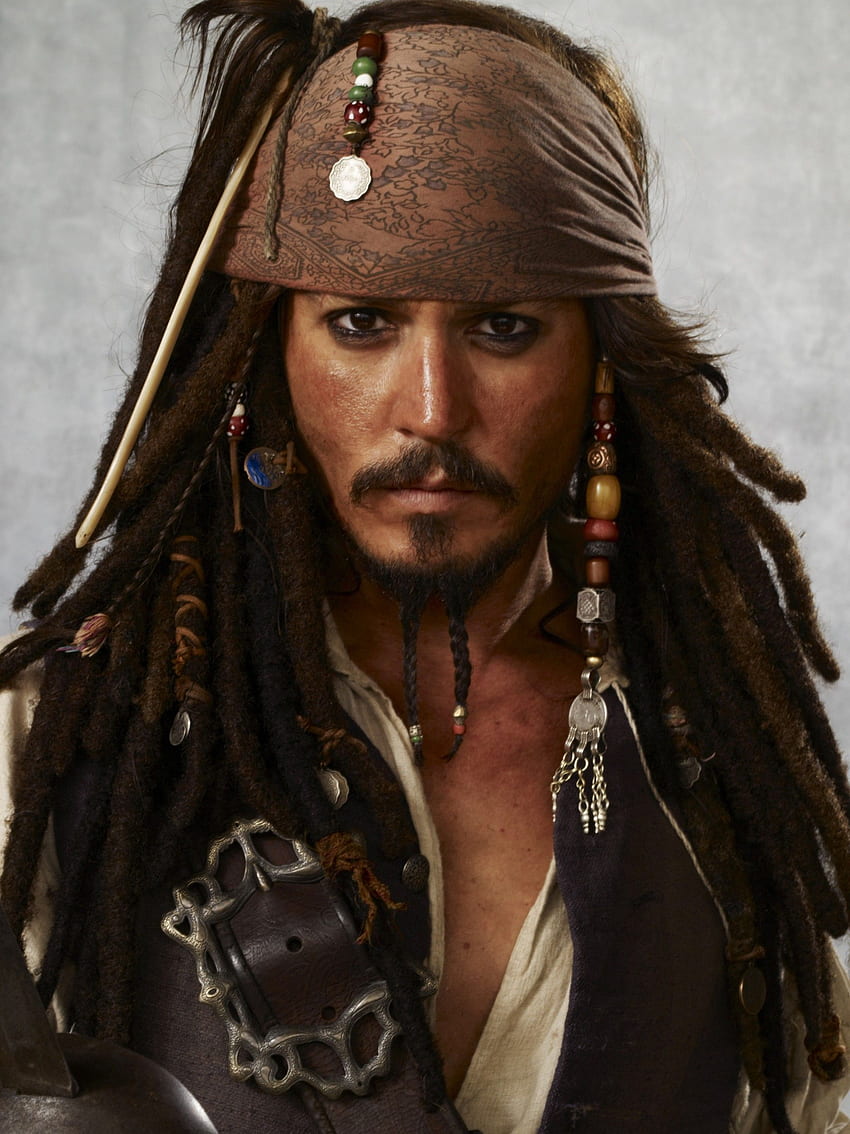 Figura di azione di Jack Sparrow, Jack Sparrow e - Johnny, Johnny Depp Sfondo del telefono HD