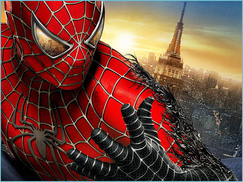 Spider-Man Spider-Man. Ordinateur propre et rouge d'homme Fond d'écran HD