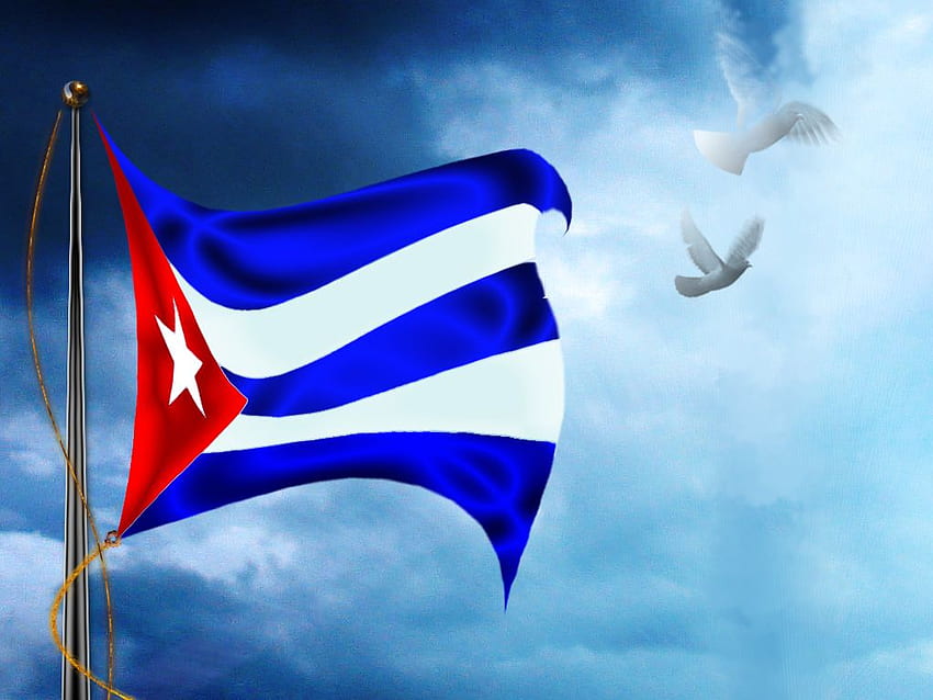 Flag Flag background [], Cuba Flag HD wallpaper