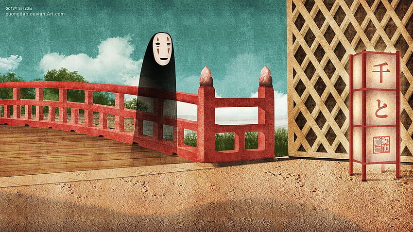 Le Voyage de Chihiro sans visage Studio Ghibli anime Chihiro. . 255428 Fond d'écran HD