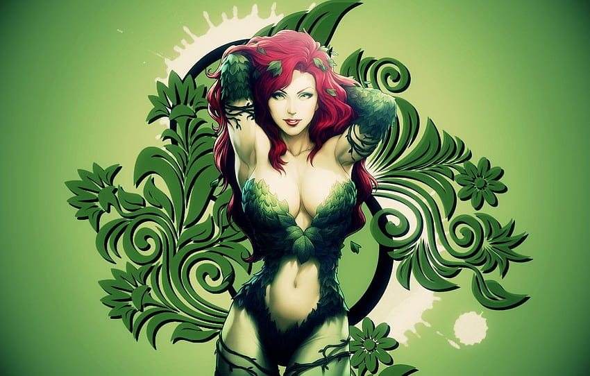 Batman, Poison Ivy, Poison Ivy untuk , bagian фантастика, Poison Ivy DC Wallpaper HD