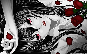 Vampire eyes ← an anime Speedpaint drawing by Sarah476476 - Queeky - draw &  paint