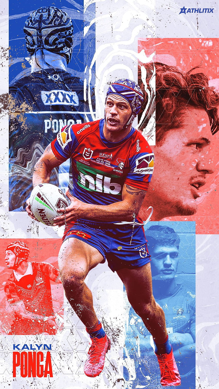 Kalyn Ponga in 2020. Newcastle knights, Rugby league, National rugby league HD phone wallpaper