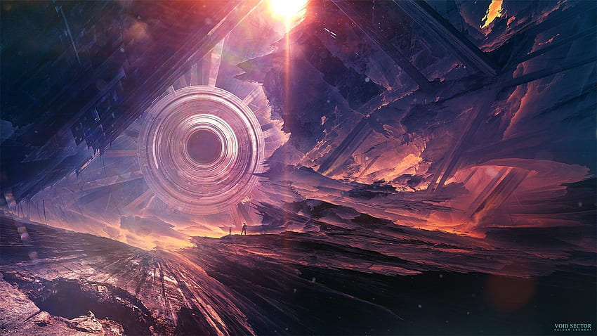 science Fiction, Digital Art, Futuristic, Surreal / and Mobile Background HD wallpaper