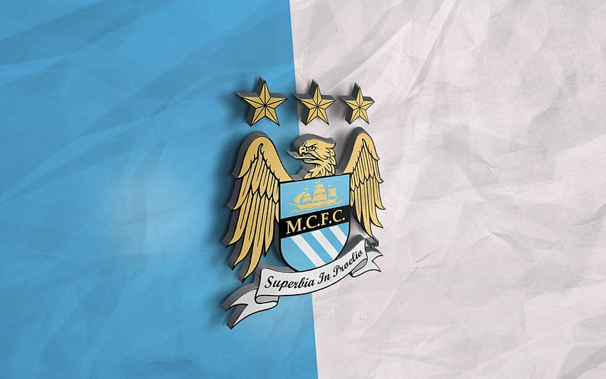 Spor, Logo, Logotype, İngiltere, Premier Lig, Manchester City HD duvar kağıdı