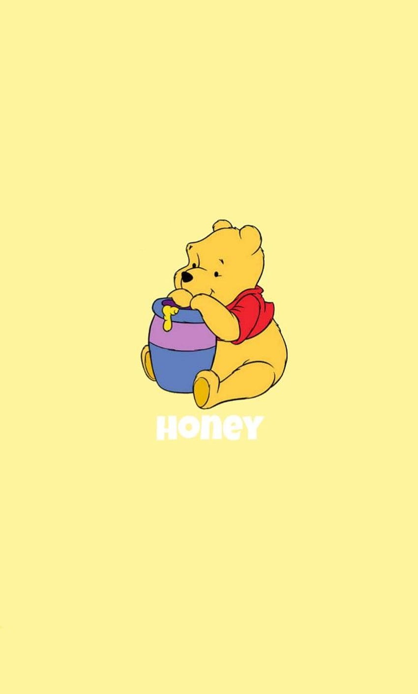 Winnie the pooh yellow honey . Cute winnie the pooh, iphone disney, iphone  cute, Yellow Cartoon HD phone wallpaper | Pxfuel