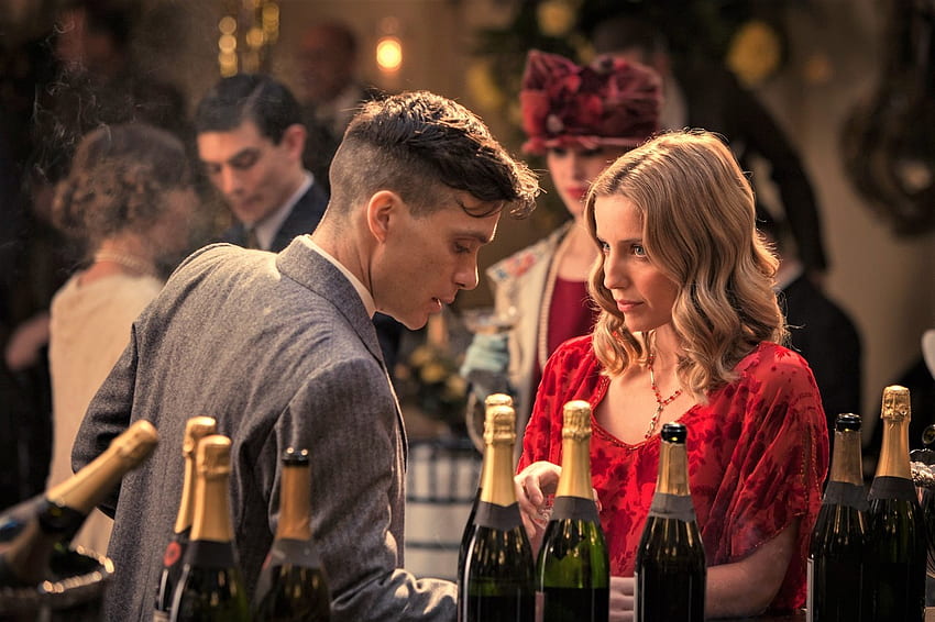 By order of the Peaky Blinders, Tommy Shelby and Grace HD wallpaper