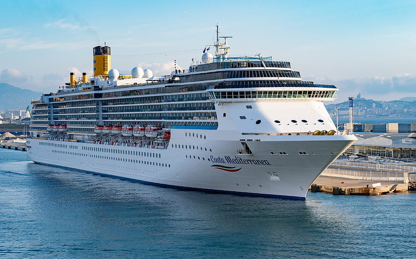 Costa Mediterranea, statek wycieczkowy, Costa Cruises, statek wycieczkowy klasy Spirit, statek wycieczkowy Tapeta HD