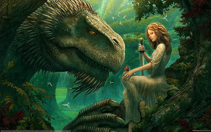 Dragon Tales . Fairy Tales, Dragons and Fairies HD wallpaper