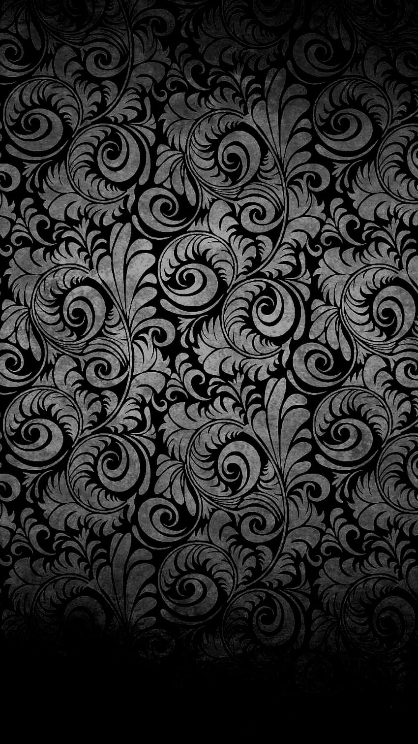 Black, Black Design HD phone wallpaper