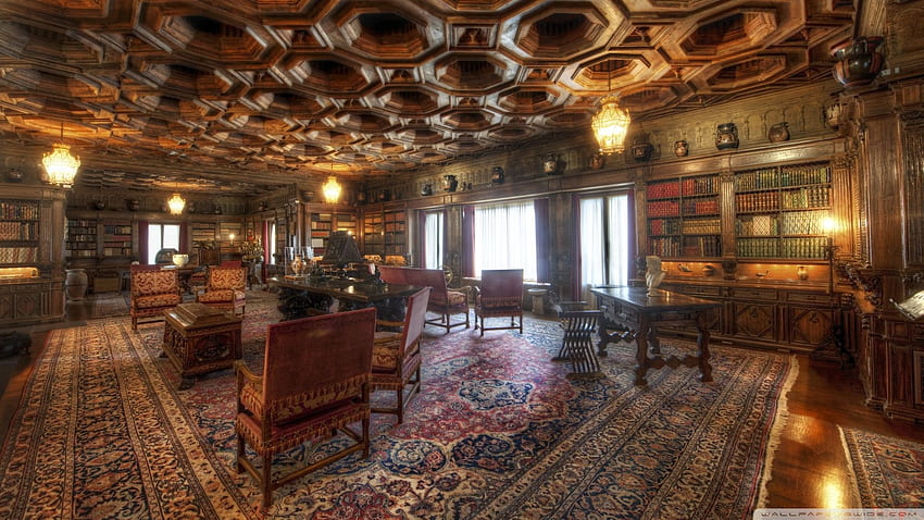 Antique Library Old library room [] for your , Mobile & Tablet. Explore Library . Library Theme, Library , Faux Library Book HD wallpaper