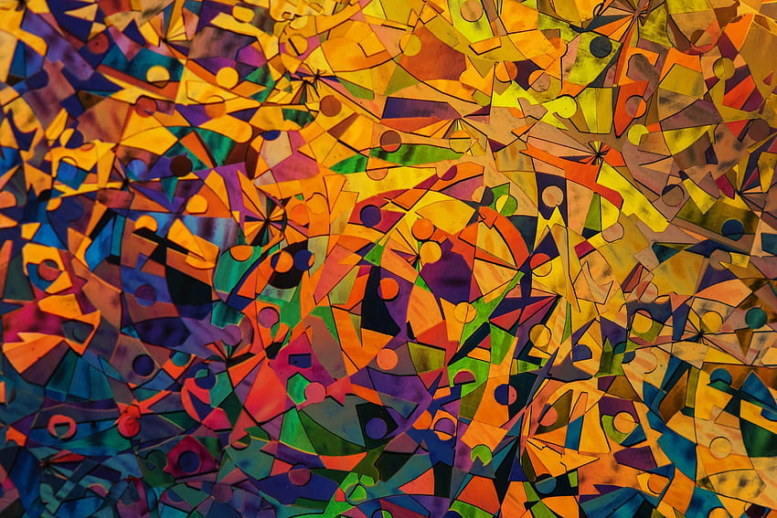 A Crazy_czy on . Colorful abstract painting, Textured background, Nature, Abstract Art HD wallpaper