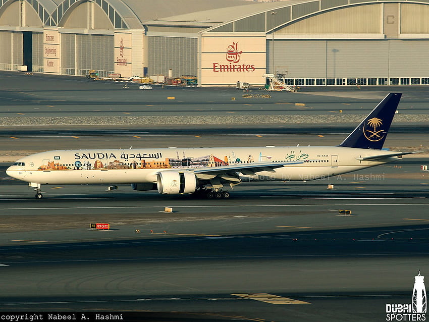 Saudia Airliners 777 Livery, Saudia Airlines HD wallpaper