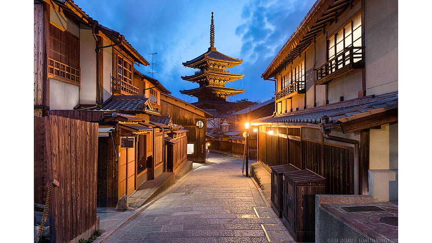 Cidade de Kyoto - Kyoto Japan, Dark Japan papel de parede HD
