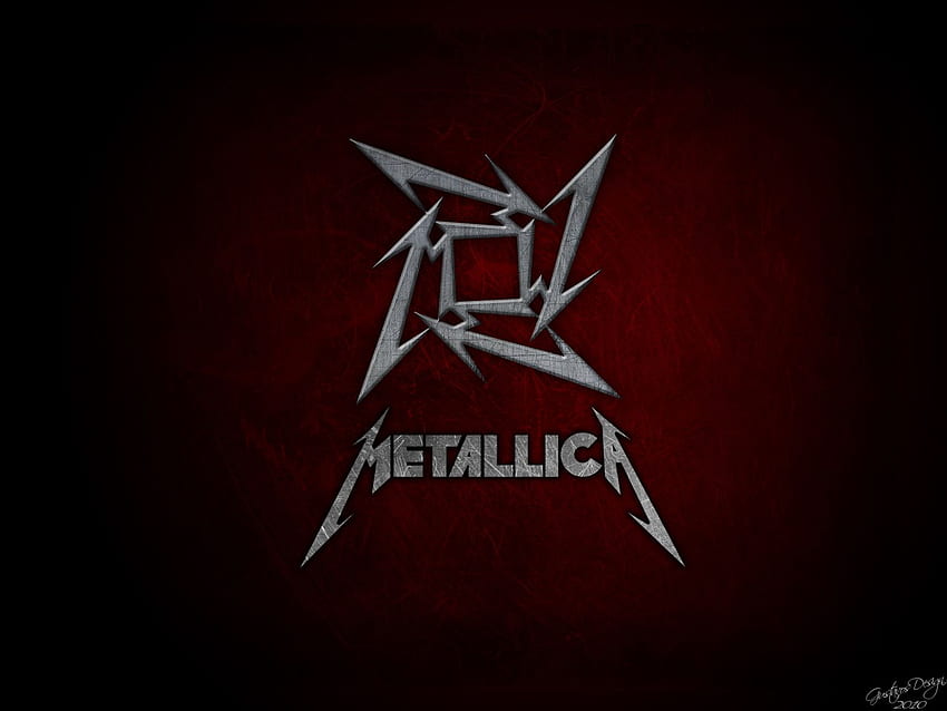Metallica's Logo, Famous Logo HD wallpaper