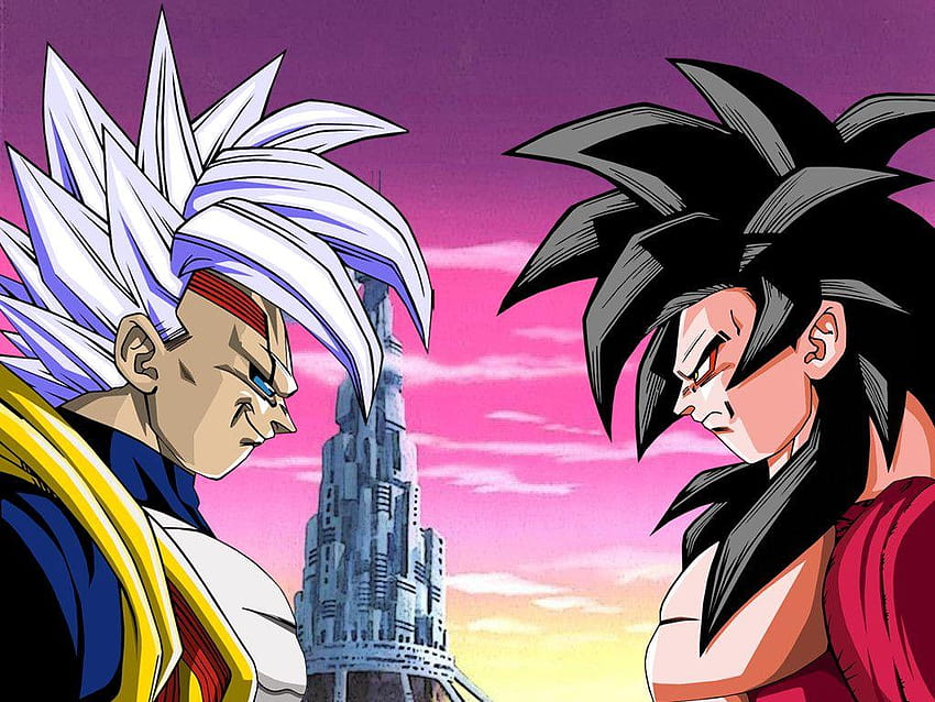 Bayi Vegeta, Vegeta vs Goku Hitam Wallpaper HD