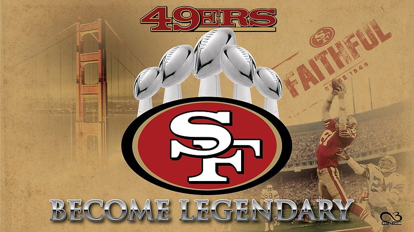 San Francisco 49ers NFL 85404, San Francisco 49ers Logo HD wallpaper