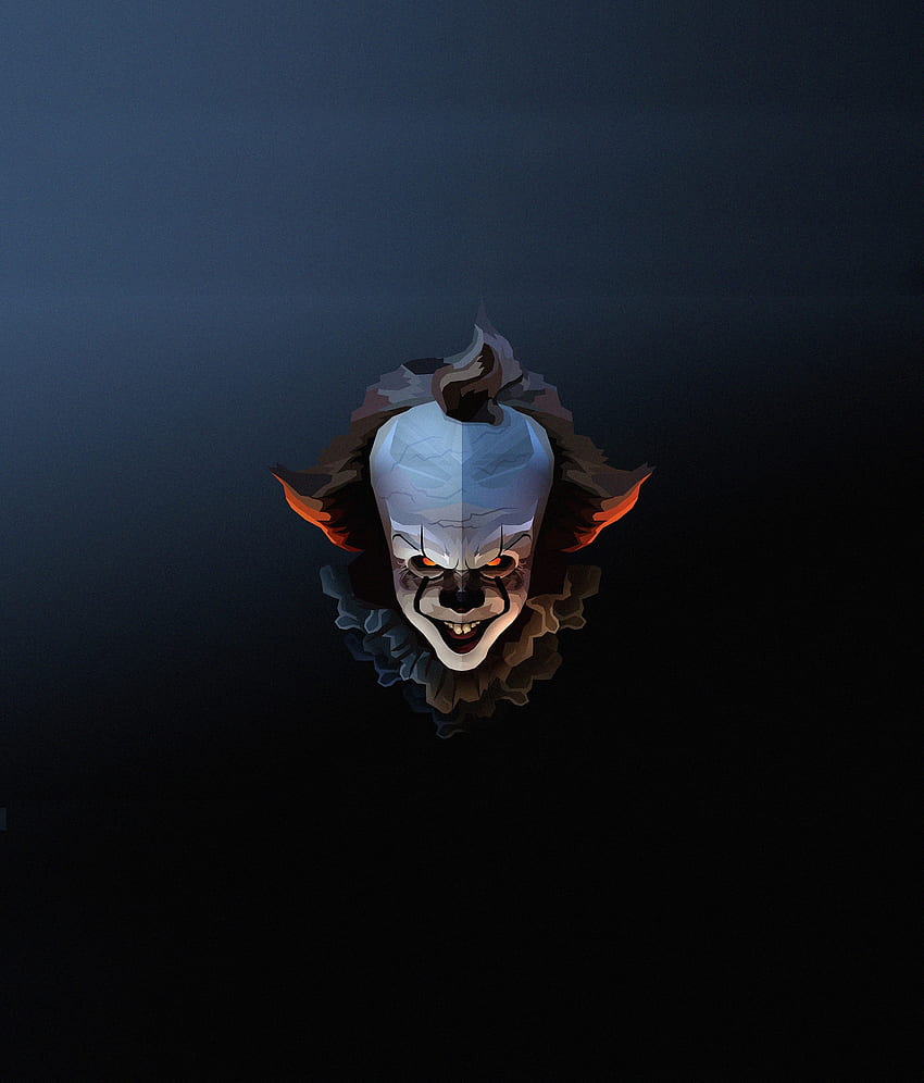 Pennywise, der Clown, Halloween, Kunstwerk HD-Handy-Hintergrundbild