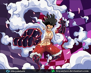 Monkey D Luffy Gear 4th - Gear Fourth, HD Png Download - 967x971(#5318034)  - PngFind