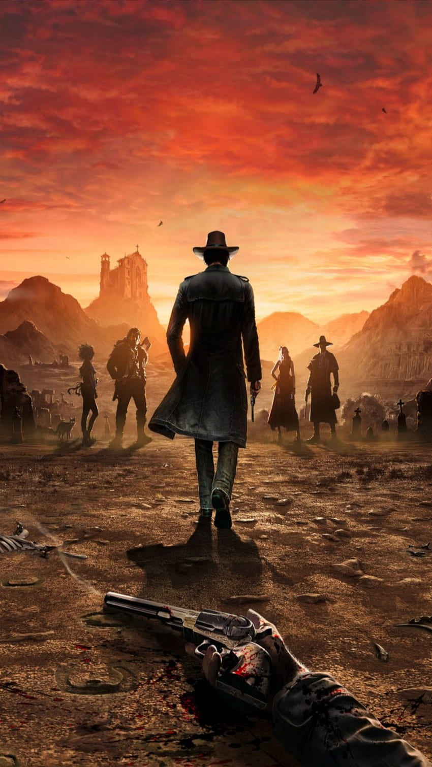 Desperados III 2018 Poster Ultra Mobile - Red Dead Redemption 2 iPhone, Red Dead Redemption HD тапет за телефон