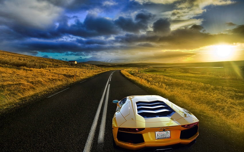 Transport, Auto, Lamborghini HD wallpaper