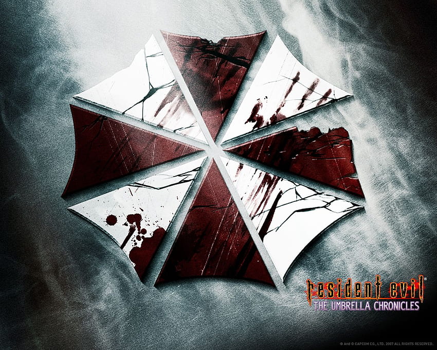 Umbrella Corporation and Background -, Umbrella Logo papel de parede HD