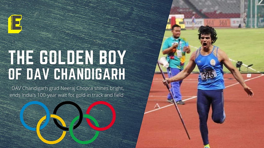 Tokyo Olympics 2020: DAV Chandigarh Grad Neeraj Chopra Shines Bright, Ends India's 100 Year Wait For Edexlive HD wallpaper