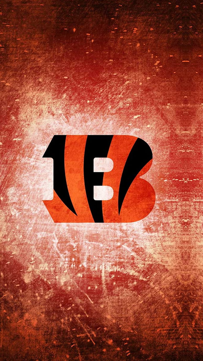 Cincinnati Bengals iPhone wysokiej jakości — iPhone NFL 2021, logo Bengals Tapeta na telefon HD