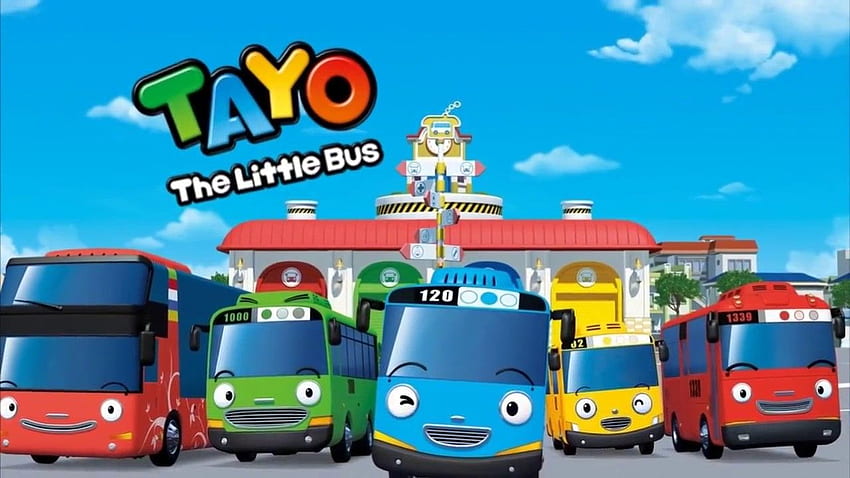 Tayo, o pequeno ônibus na vida real papel de parede HD