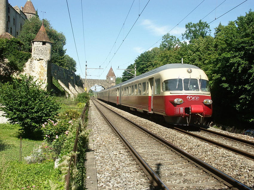 Trans Europ Express TEE Train Schweiz < Transport < Fahrzeuge < HD-Hintergrundbild