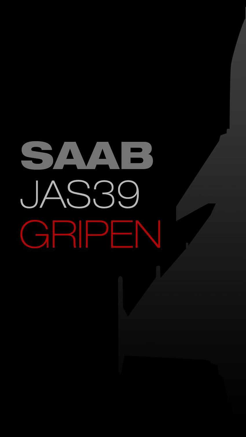 SAAB JAS 39 GRIPEN 電話、Saab ロゴ HD電話の壁紙