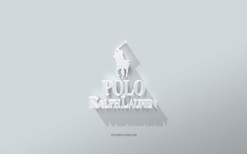 Polo Ralph Lauren logo, white background, Polo Ralph Lauren 3d logo, 3d  art, Polo Ralph Lauren, 3d Polo Ralph Lauren emblem HD wallpaper | Pxfuel